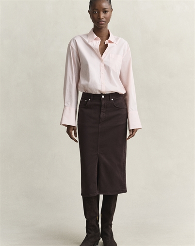 Gant - Color Pencil Nederdel - Deep Brown 